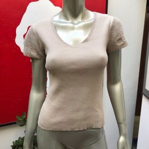 EVAN-PICONE short sleeve sweater top PM